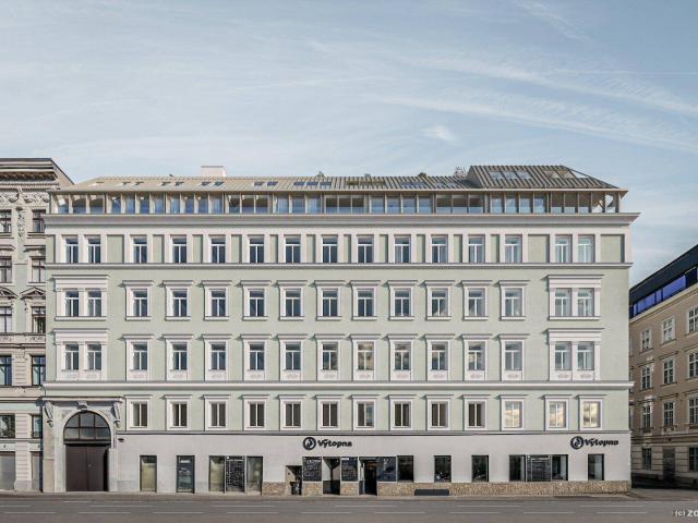 Naschmarkt, 3 Zimmer Erstbezug mit hofseitigem 26 m² Balkon