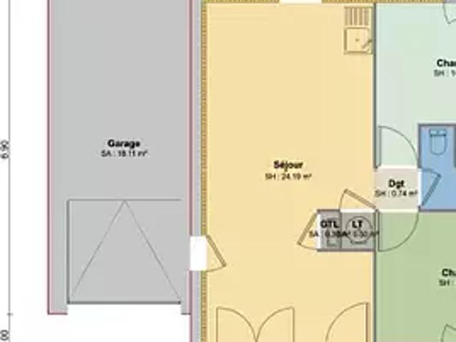 Nassandres sur Risle 27550 Programme neuf maison neuf à vendre 3 pièces