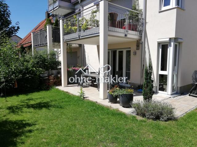 Natur genießen jeden Tag vor der eigenen Tür ruhige Gartenwohnung inkl. großen Hobbyraum