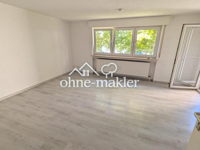 Naturnah wohnen: 3 Zimmer mit neuer Küche, Balkon und Garage