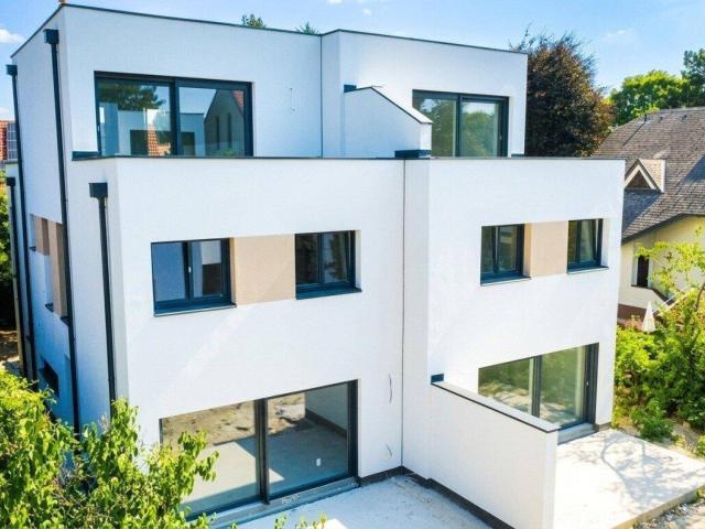 Naturnah wohnen, ruhig leben Elegante Doppelhaushälfte mit 5 Zimmer + Keller Eigengrund Belags oder Schlüsselfertig