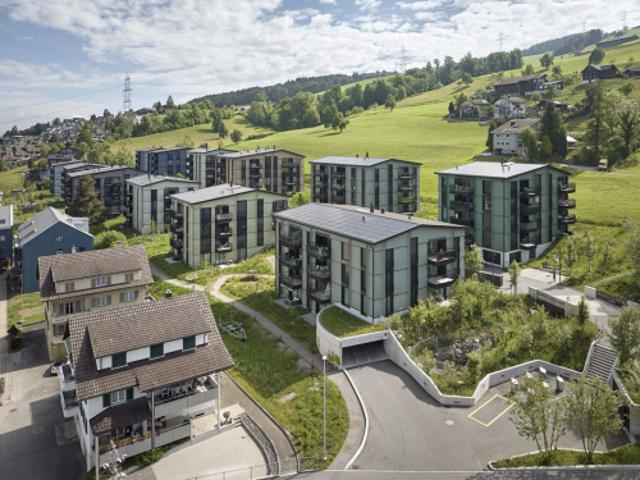 Naturnahe und nachhaltige Wohnung in Neubau Siedlung in 6037 Root