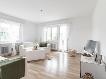 Naturnahe und helle 4 Zimmerwohnung in Melchnau