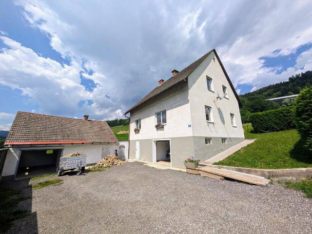 Naturnahes Familienhaus in idyllischer Alleinlage bei Wolfsberg