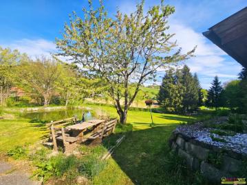 Naturnahes Freizeitgrundstück mit zwei Fischteichen und Holzhütte in Heimschuh
