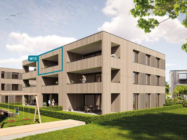 Naturnahes Wohnen! 2 Zimmer Dachgeschosswohnung W15 in Hörbranz!