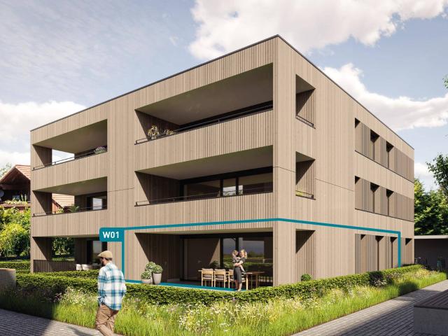 Naturnahes Wohnen! 3 Zimmer Gartenwohnung W01 in Hörbranz!