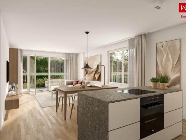 Naturnahes Wohnen in Gunskirchen geförderte NEUBAU Mietwohnungen in moderner Hybridbauweise
