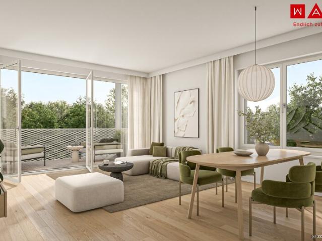 Naturnahes Wohnen in Gunskirchen geförderte NEUBAU Mietwohnungen in moderner Hybridbauweise