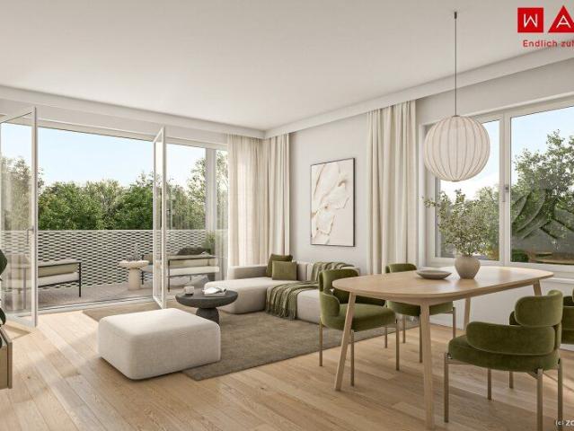 Naturnahes Wohnen in Gunskirchen geförderte NEUBAU Mietwohnungen in moderner Hybridbauweise
