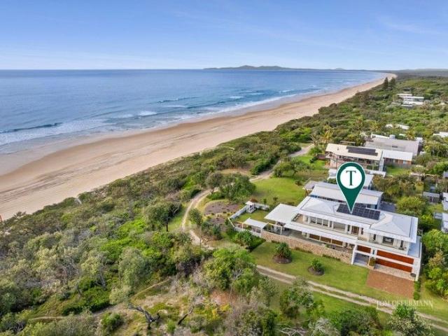Noosa's private beach escape 25 minutes from Hastings Street, a world away in peace