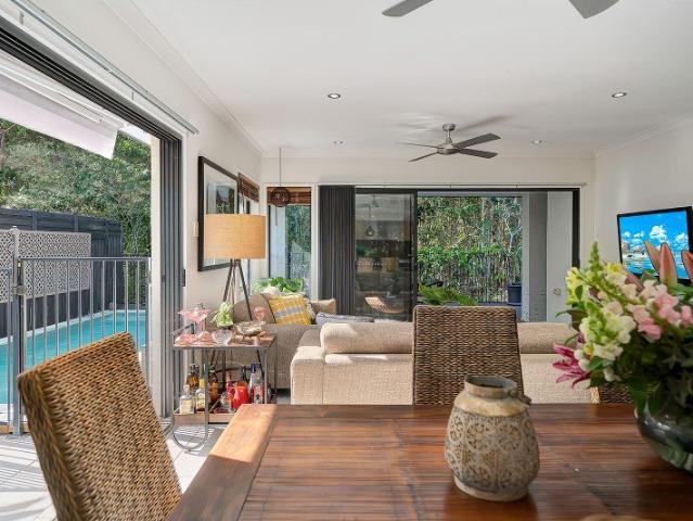 Nature Reserve Backdrop With Poolside Entertaining