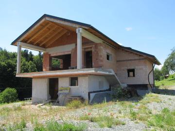 NATURPARK SÜDSTEIERMARK: ROHBAU EINFAMILIENHAUS IN ERHÖHTER RUHELAGE MIT HERRLICHER FERNSICHT !