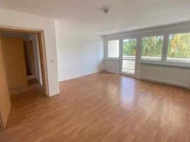 Naundorf, OT Hof. Wohnung mit Balkon und wunderschönen Blick ins Grüne!