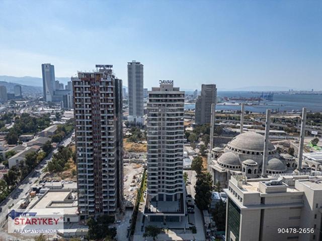 NAVA KONAKTA EŞSİZ ŞEHİR MANZARALI YÜKSEK KAT 3+1 DAİRE