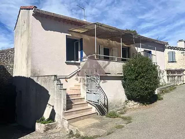 Navacelles 30580 Achat / Vente maison 4 pièces t4 au dernier étage terrasse