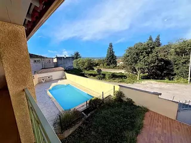 Navacelles 30580 Achat / Vente maison 6 pièces t6 piscine
