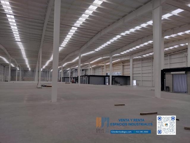 Nave Industrial de 1,929m? en renta, ubicada en Lerma