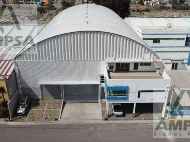 Nave Industrial en San Lorenzo Tetlixtac Coacalco en Renta