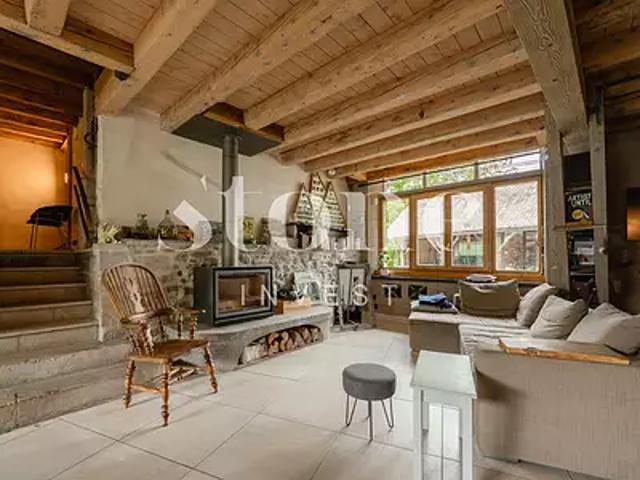 Nâves Parmelan 74370 Achat / Vente maison 8 pièces t8 jardin parking