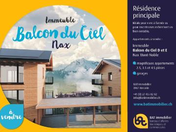 Nax 3,5 pièces Balcon du Ciel E12
