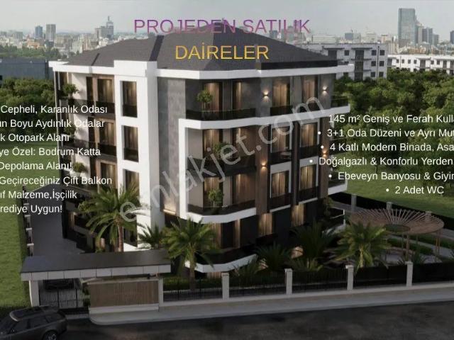 Nazilli Yeşil Mahalle'nin Göbeğinde Lüks Projeden Satılık 3+1 Daireler!