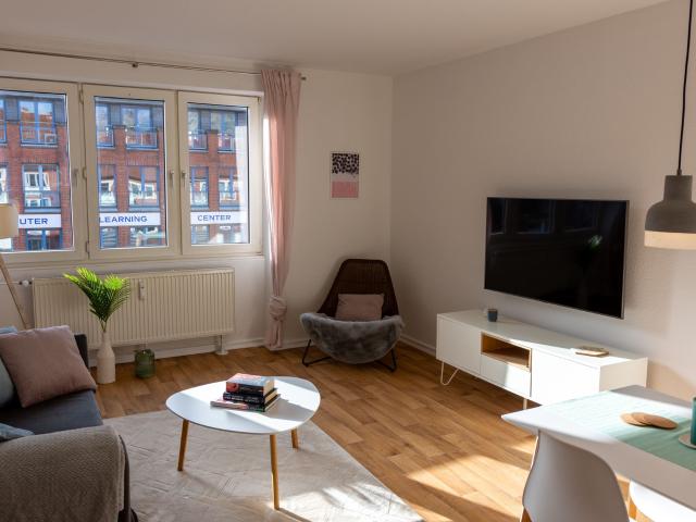 Neat flat in Wandsbek close to subway