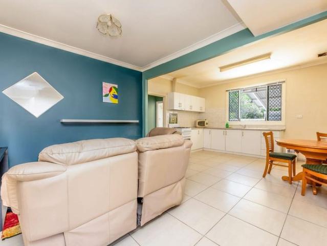 Neat 2 Bedroom Home with Garage, Patio and Large Block