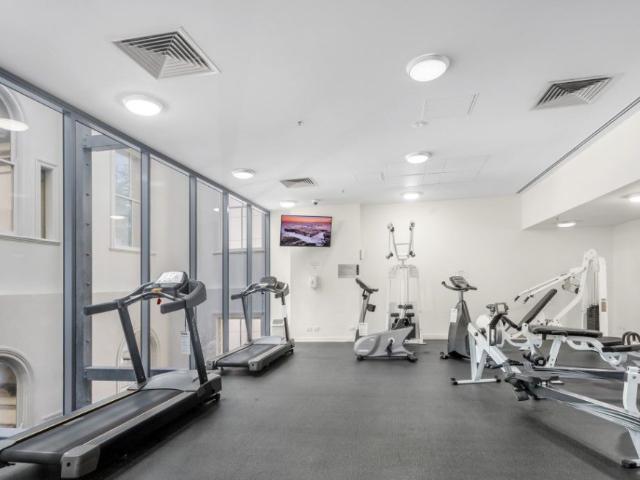 neatly presented, fully furnished apartment with dedicated study area
