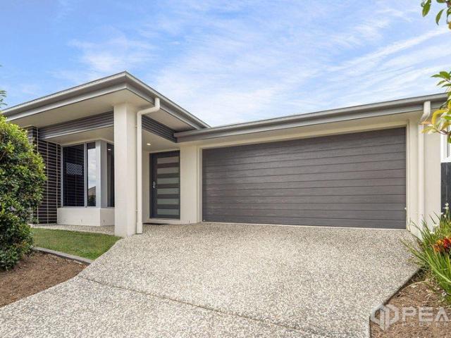 Near new 2023 lowset in North Harbour with media room, alfresco and a private yard
