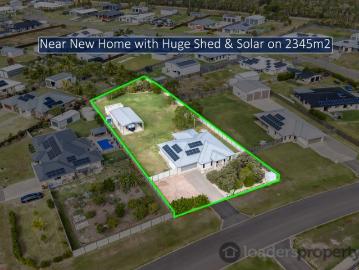 NEAR NEW BRANYAN ACREAGE MODERN HOME, MEDIA, SOLAR + HUGE SHED on STUNNING 2345m2 5 MINS TO TOWN!