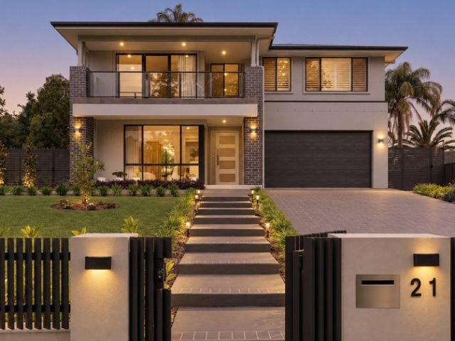 Near New Contemporary Architectural Residence of Exceptional Scale