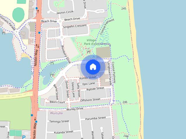 Near New Coastal Living in the Heart of Bokarina