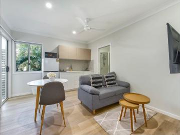 NEAR NEW FULLY FURNISHED, DESIGNER STUDIO APARTMENTS – BILLS INCLUDED!