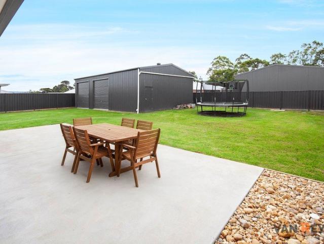 Near New Home Set on a Roomy Block with 3 Bay Shed