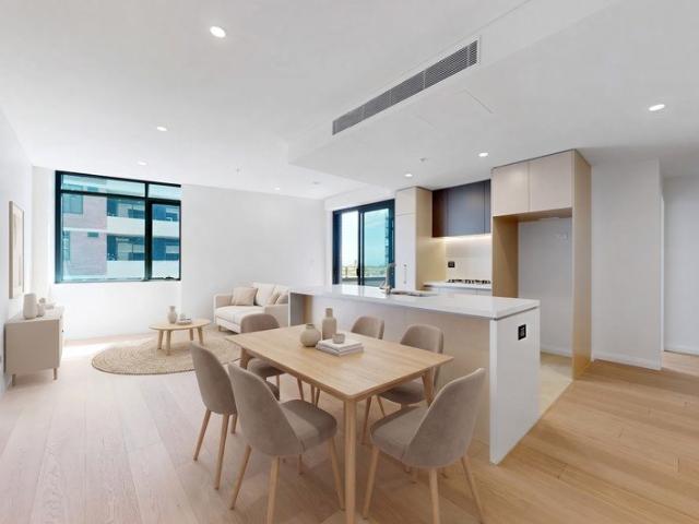 Near New, Sun Drenched Two Bedroom Apartment + Study | Convenient Tallawong Village Location 2 minute walk to Metro!