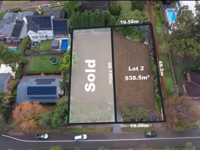 Near Levelled Vacant Land in prestigious suburb