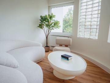 Nearby Town Hall, exclusive designer furnishings