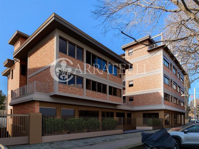 Nel tratto più elegante dei Viali fiorentini, un edificio es. 77m² Firenze