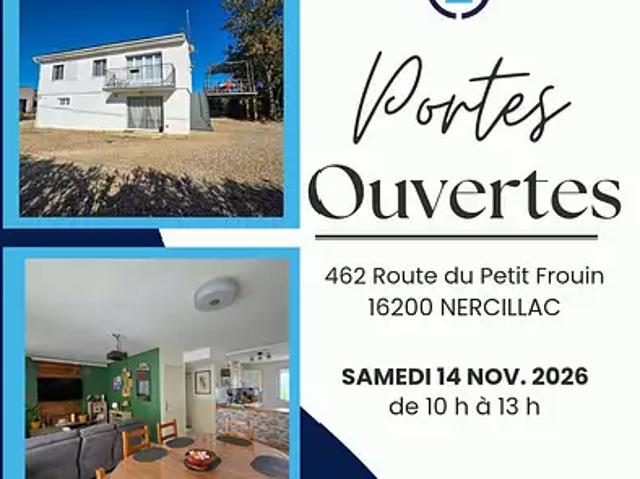 Nercillac 16200 Achat / Vente maison 7 pièces t7