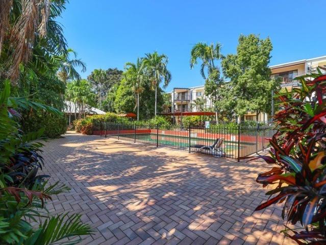 Nestled in a tropical garden paradise