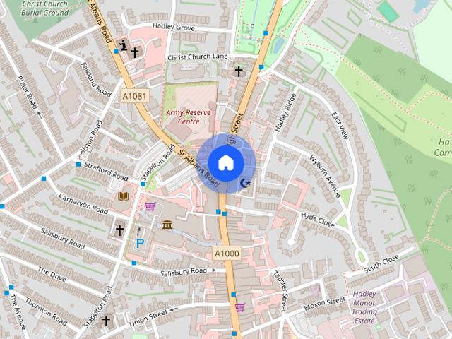 Nesbitts Alley, High Street, Barnet, Hertfordshire, EN5