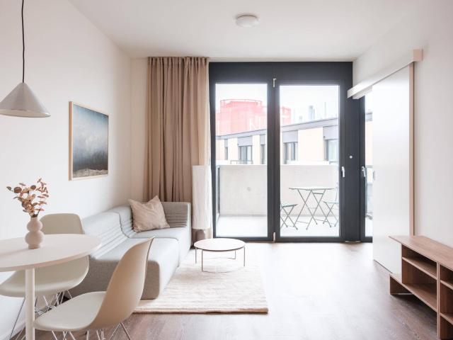 NESD Linz Quadrill | Dein vollmöbliertes Apartment zum Fixpreis monatlich kündbar
