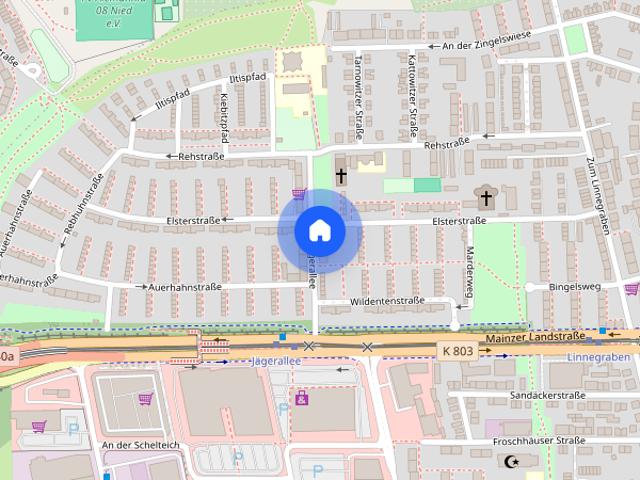 Nette Nachbarn gesucht: 2 Zimmer Wohnung in zentraler Lage