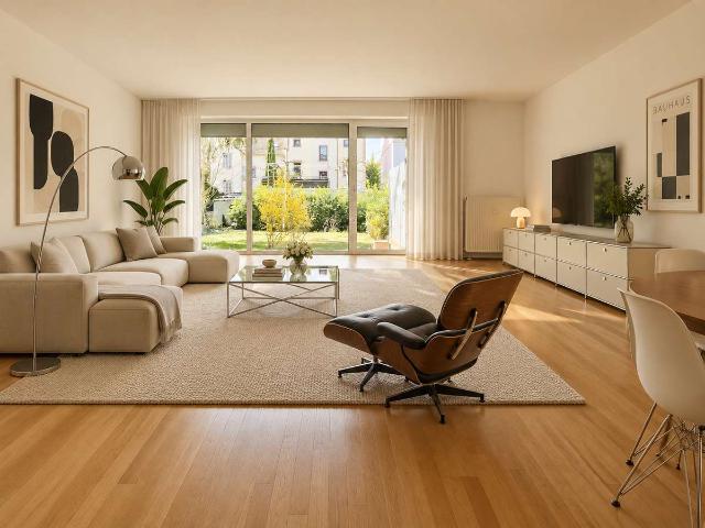 NEU*3 Zimmer Maisonette Wohnung mit 100 qm eigenem Garten*inkl. 2 TG Stellplätze*inkl. EBK*G WC