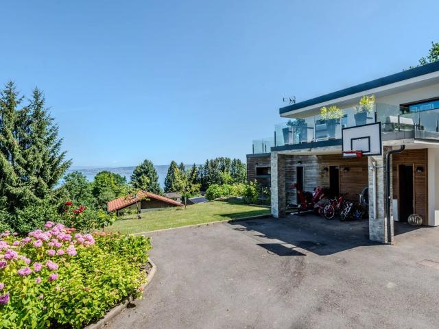 Neuvecelle Villa d'architecte Vue lac 5 chambres 230m² Neuvecelle