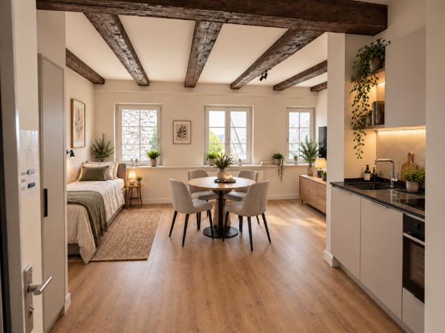 Neuvermietung nach Sanierung / 1.5 Zimmerwohnung