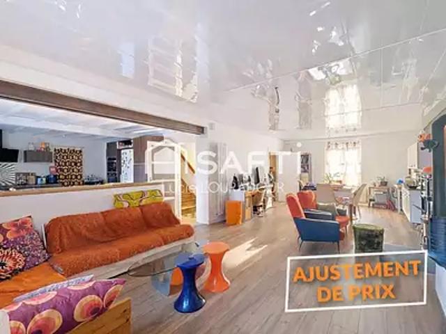 Neuves Maisons 54230 Achat / Vente maison 7 pièces t7 terrasse parking