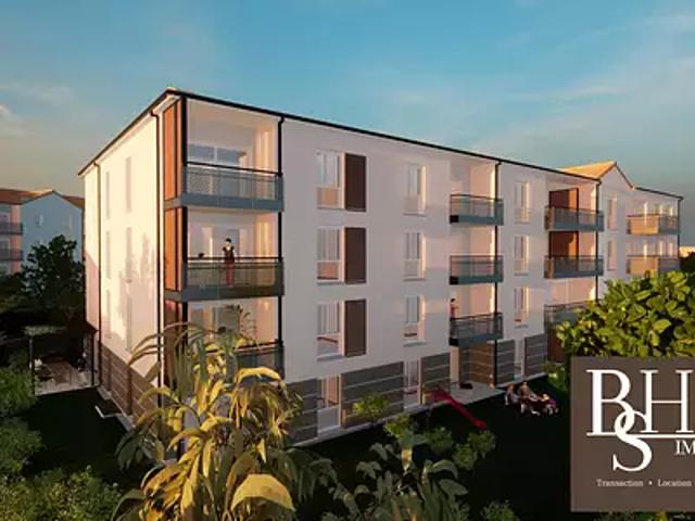 Neuville de Poitou 86170 Achat / Vente appartement 3 pièces t3 terrasse parking