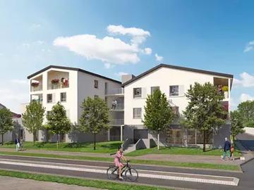 Neuville sur Saône 69250 Programme neuf appartement neuf à vendre t3 BBC Pinel